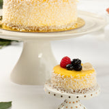 Ricotta Mango Passion Fruit Mini Cheesecake