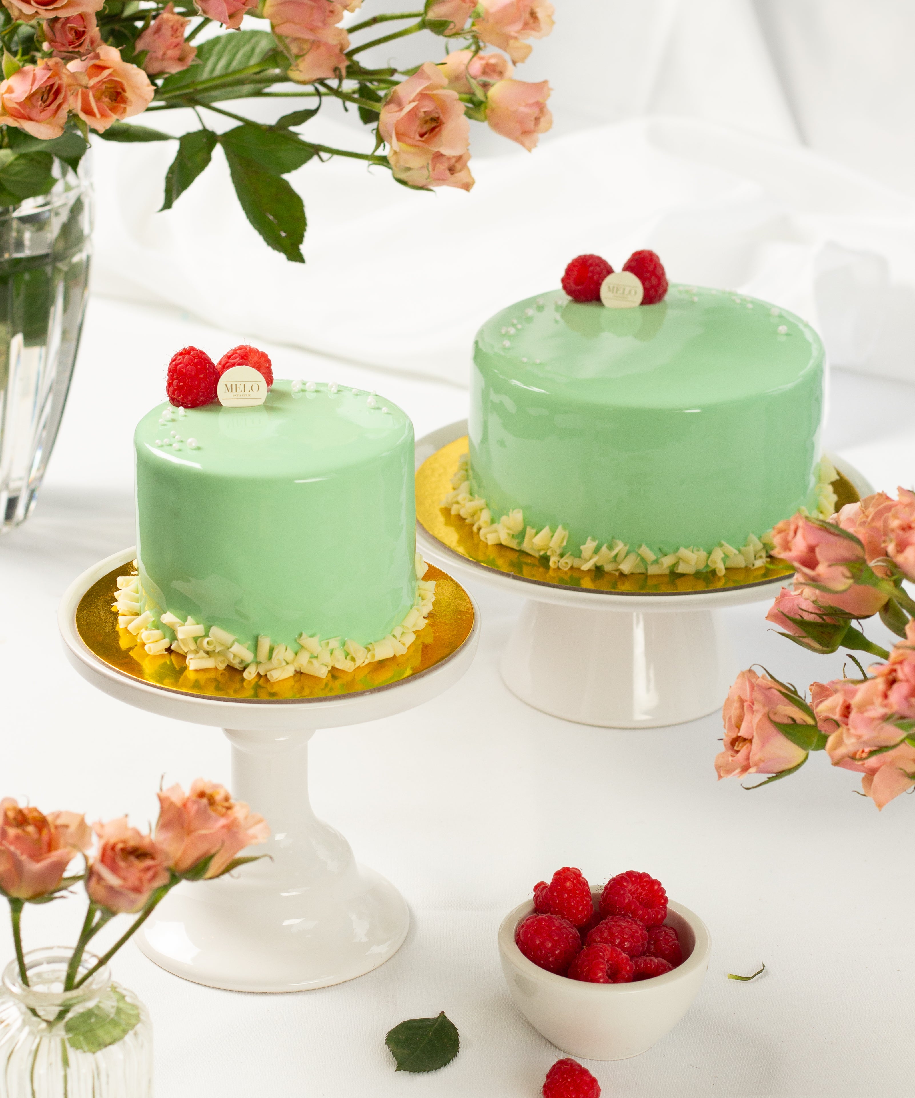 Chocolate Pistachio Passion Fruit Whole Cake