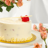 Vanilla Raspberry Mascarpone Whole Cake